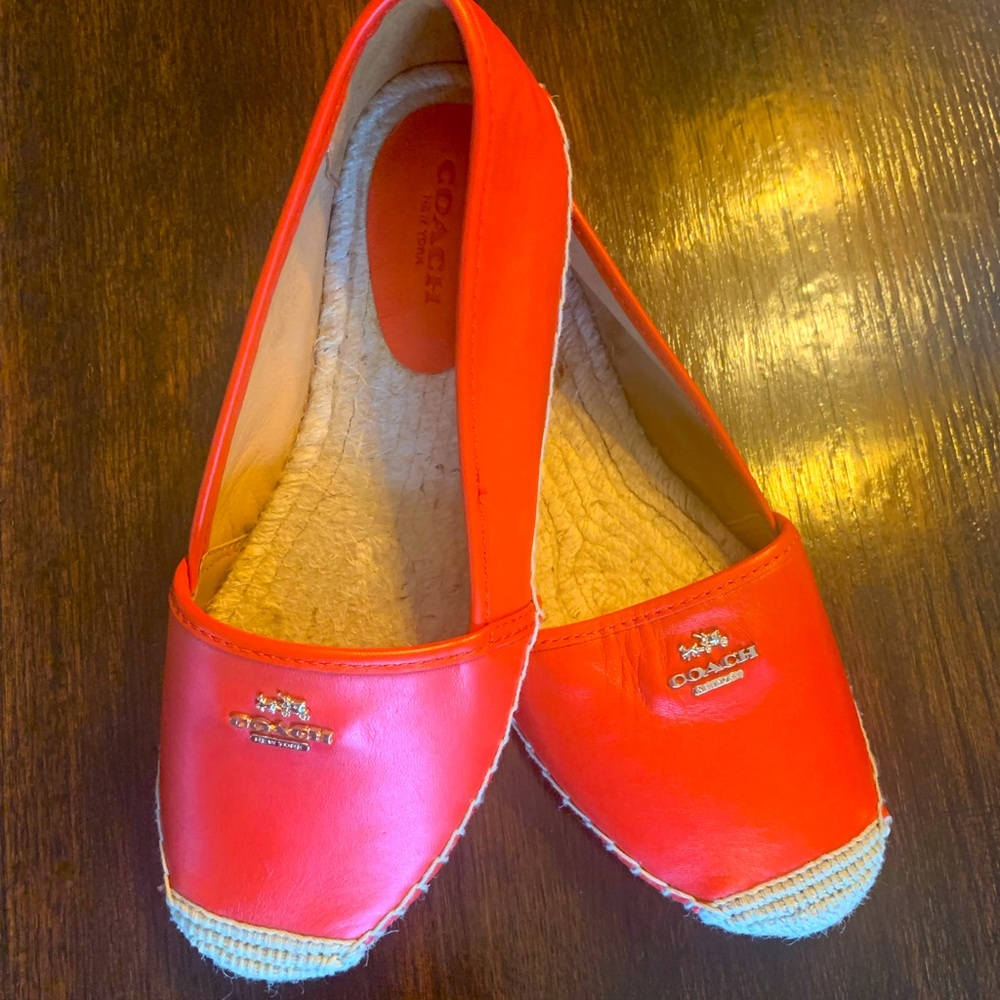 Coach flats - Never Worn